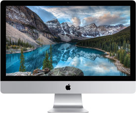 iMac Core i7 27インチ 24GB Late2015-