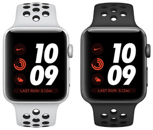 apple watch 3 42mm nike gps