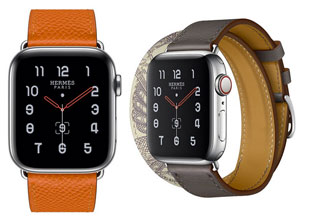 得価人気SALE Apple Watch - Apple Watch HERMES Series5 エトゥープ