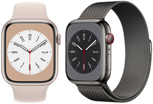 Apple Watch Series 8 (Cellular, Global, 45 mm) Specs (Watch Series