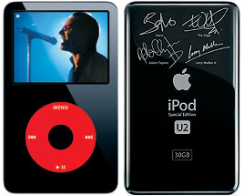 iPod U2 Edition 5th Gen Enhanced 30 GB Specs (iPod with Video 