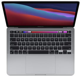 MacBook Pro M1 8 CPU/8 GPU 13 Specs (13-Inch