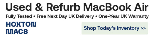 Used MacBook Air. Fully Tested. Free Next Day UK Delivery. One-Year UK Warranty.