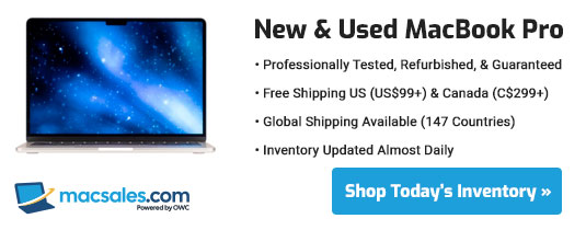 Used MacBook Pro. Professionally Tested. Free US and Canada Shipping. Inventory Updated Almost Daily.