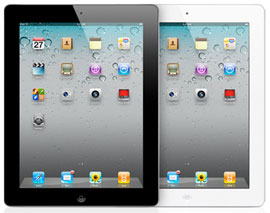 iPad 2 (Wi-Fi Only) 16, 32, 64 GB Specs (A1395, MC769LL/A*, 2415, iPad2,1):  