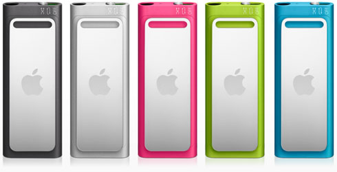 iPod shuffle 3rd Gen (Colors) 2 GB, 4 GB Specs (3rd Gen (Colors