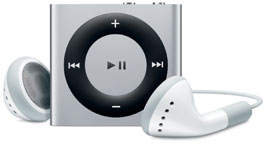 iPod shuffle 4th Gen (Wheel/VoiceOver) 2 GB Specs (4th Gen, A1373 