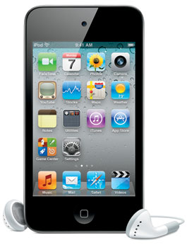 iPod touch 4th Gen/FaceTime 8, 32, 64 GB Specs (A1367, MC540LL/A
