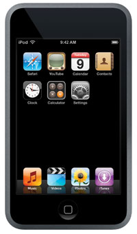 iPod touch Original/1st Gen 8, 32 Specs (A1213, MA623LL/A*, N/A, iPod1,1): Everyi.com