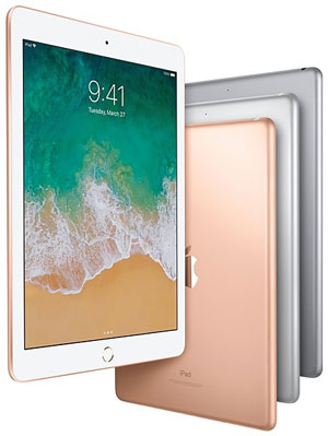 Slid Glimte legering iPad 9.7" 6th Gen (Wi-Fi Only) 32, 128 GB Specs (A1893, MR7G2LL/A*, 3210*,  iPad7,5): EveryiPad.com
