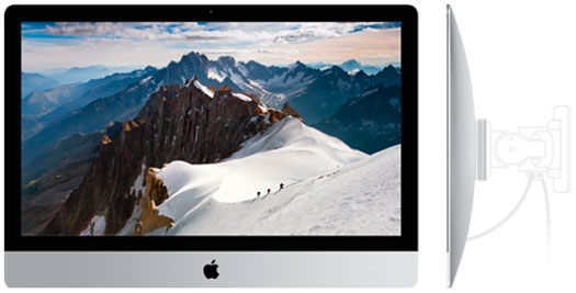 Aluminum 2012-2020 iMac Display, VESA Mount Details: EveryMac.com