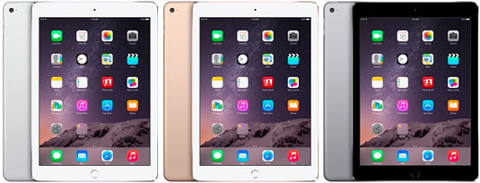 iPad Air 2 Renk Seçenekleri