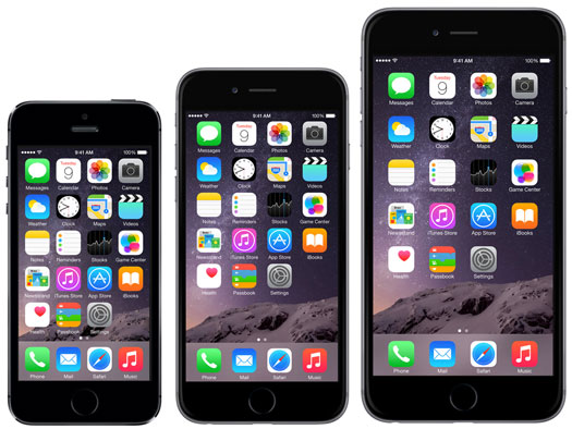 Differences Between iPhone 5/5c/5s and iPhone 6/6 Plus