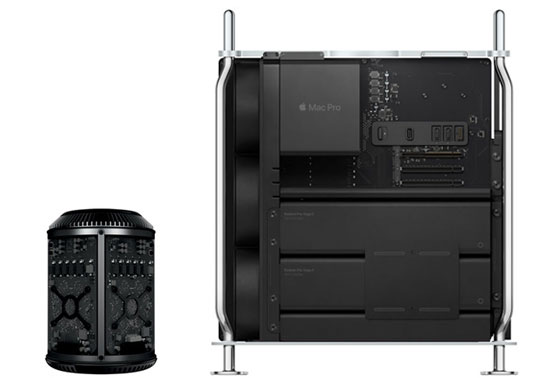 2013 and 2019 Mac Pro, Open
