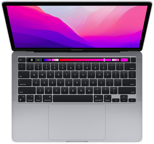 Apple Silicon MacBook Pro 2022 M2 Keyboard