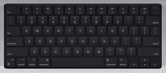 2021 MacBook Pro Keyboard