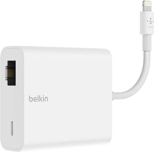 Belkin Lightning to Ethernet Adapter