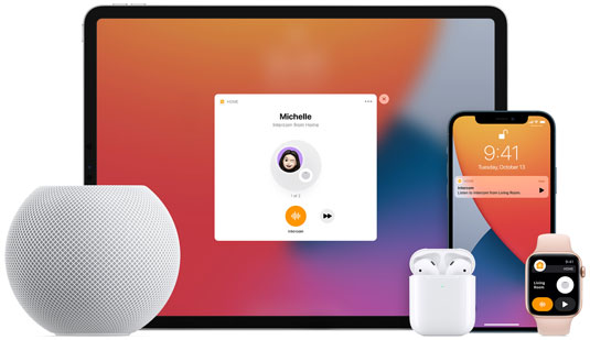 Apple HomePod mini, iPad, iPhone, Apple Watch