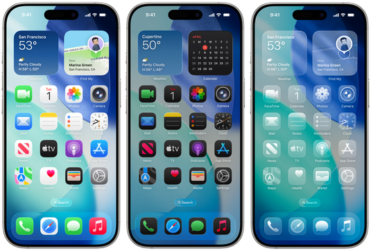 iOS 26 Liquid Glass