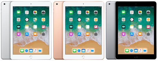 iPad 6th Gen Color Options