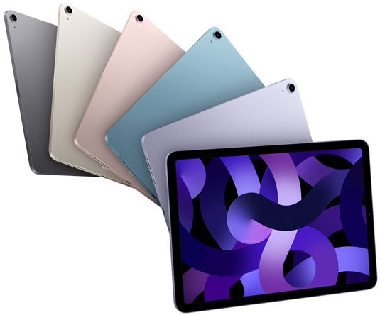 iPad Air 5 Color Options