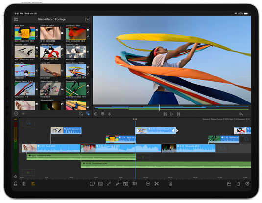 iPad Pro 2020 Video Editing