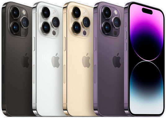 iPhone 14 Pro, iPhone 14 Pro Max Back Colors