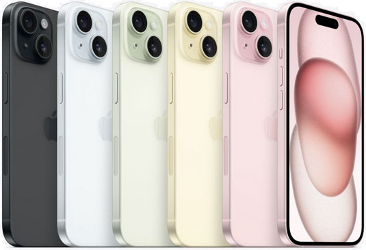 iPhone 15 Color Options