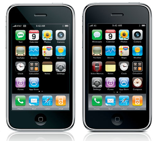Apple iPhone 3G and iPhone 3GS