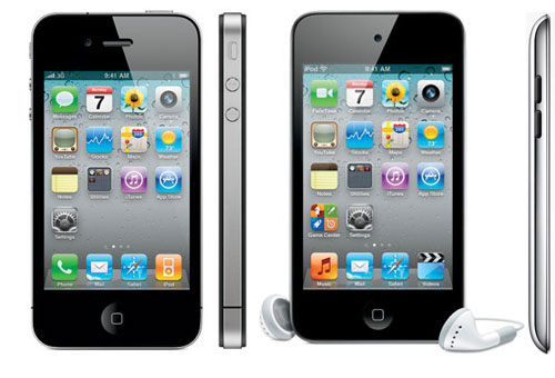 white ipod 4 gen