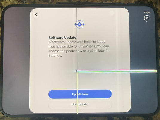 iPhone Duo - Cracked Display