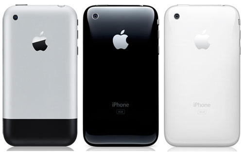 iphone 1 2 3 4 5 differences