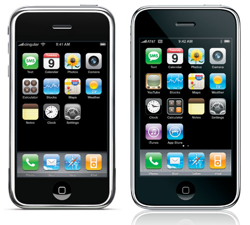 Differences Between The Original Iphone Iphone 3g Everyiphone Com