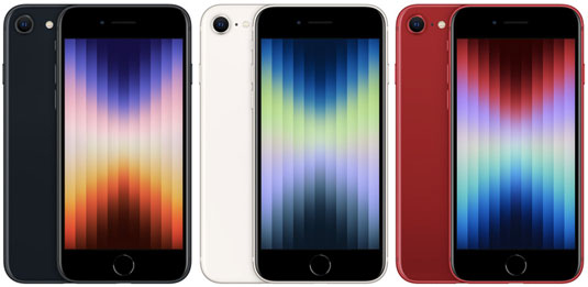 iPhone SE 3 Colors