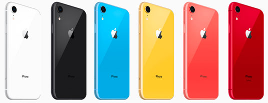 iPhone XR Colors
