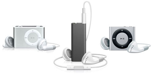 Differences Between iPod shuffle Generations: