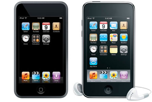 Differences Between iPod touch 1st Gen 2nd Gen: EveryiPod.com