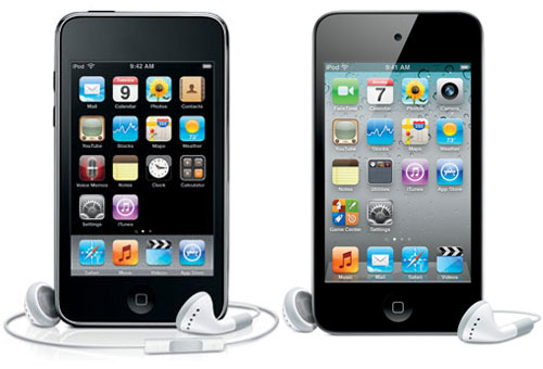 Differences Between Ipod Touch 3rd Gen And 4th Gen Everyipod Com
