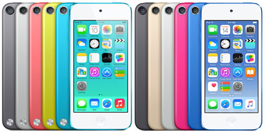 Differences Between iPod touch 5 and iPod touch 6: 