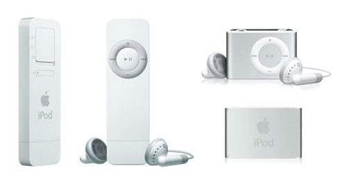 What is the difference between second generation iPod and the first generation iPod shuffle?: EveryiPod.com
