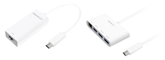 MacAlly USB-C Ethernet Adapters