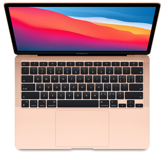 MacBook Air M1 2020 Performance Comparison: EveryMac.com