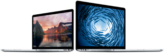 Modèles MacBook Pro Retina, mi-2014