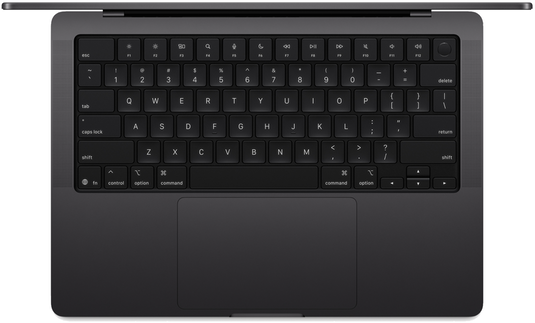 2025 14-Inch MacBook Pro Keyboard
